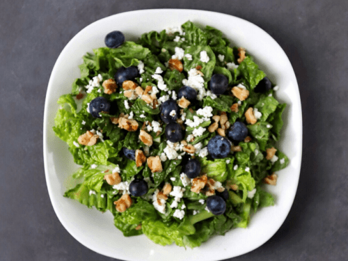 No FODMAP Leafy Green Salad - FODMAP Everyday