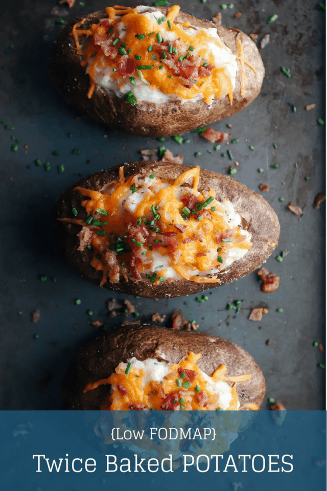 Low FODMAP Twice Baked Potatoes - The FODMAP Formula