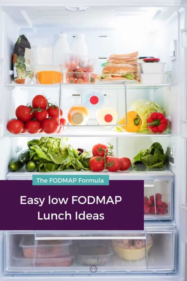 Easy Low FODMAP Lunch Ideas | The FODMAP Formula