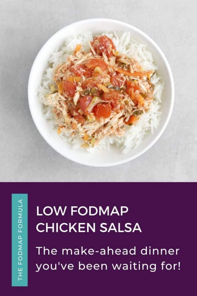 Low FODMAP Salsa Chicken - The FODMAP Formula