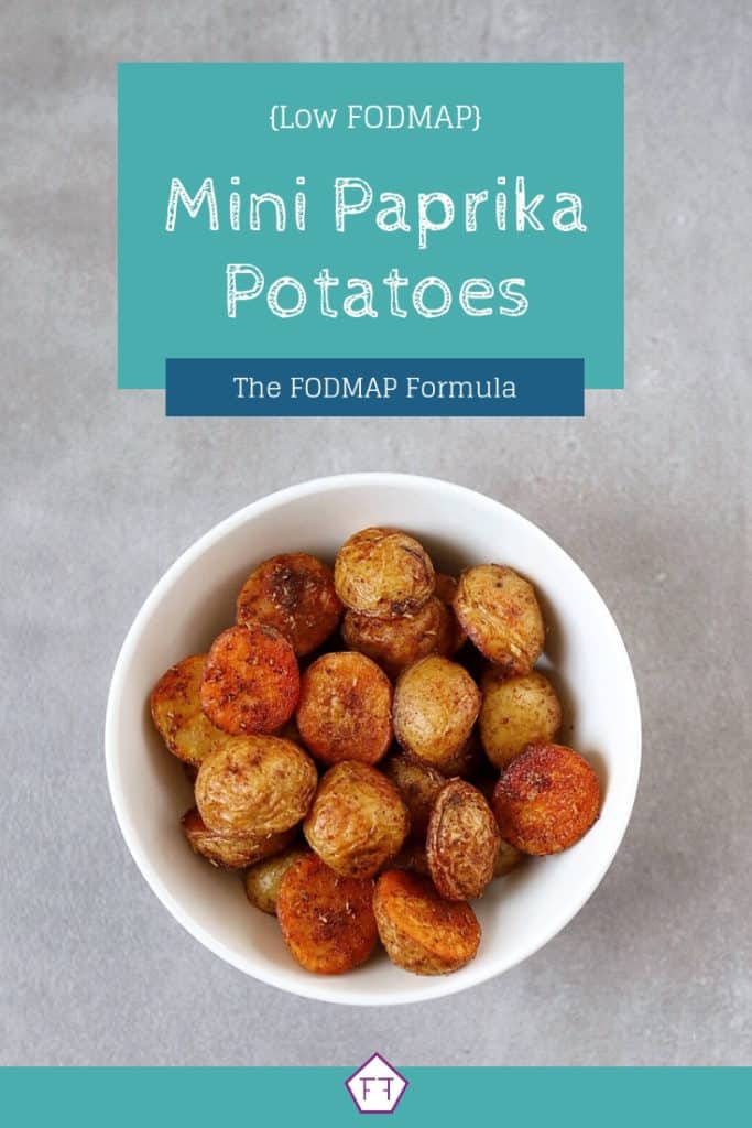 Low FODMAP Mini Paprika Potatoes - The FODMAP Formula