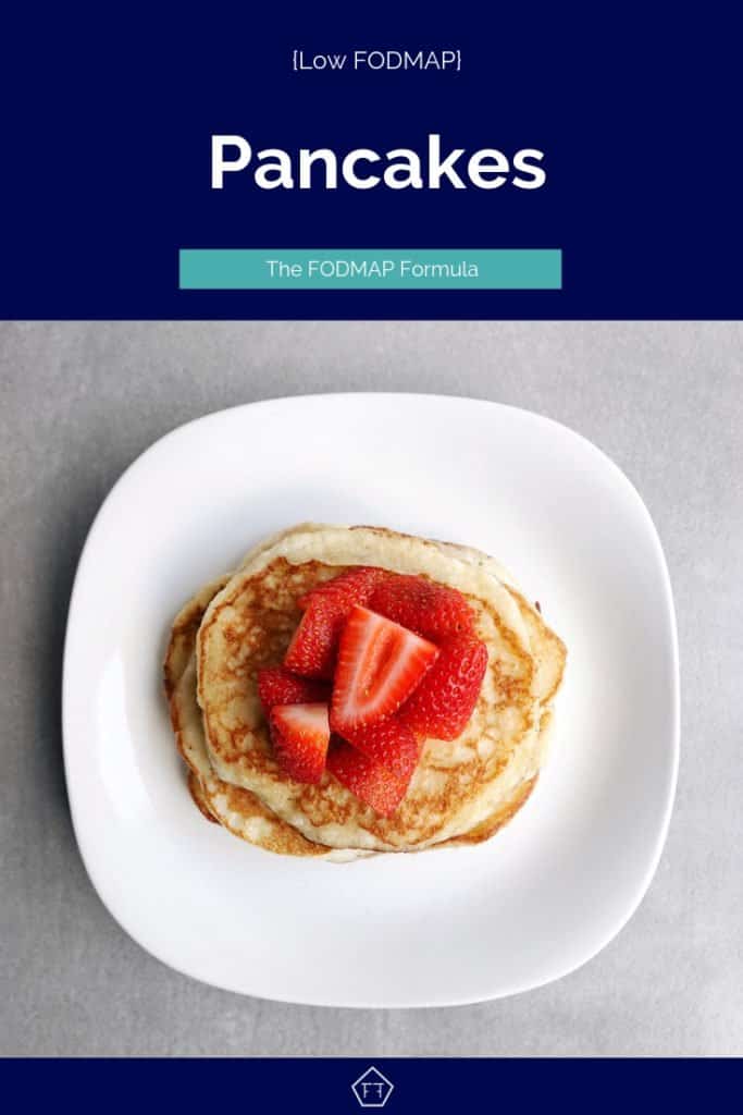 Low FODMAP Pancakes - The FODMAP Formula