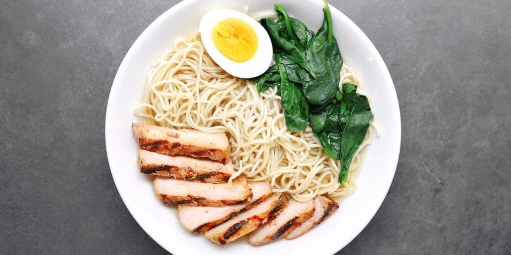 Low FODMAP Chicken Ramen Bowl