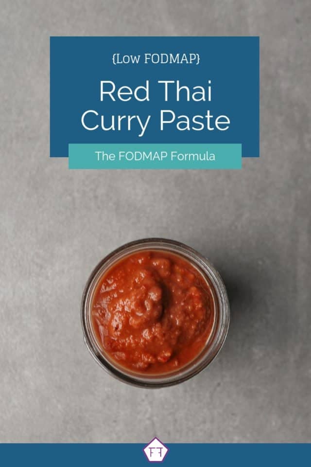 Low FODMAP Red Curry Paste | The FODMAP Formula