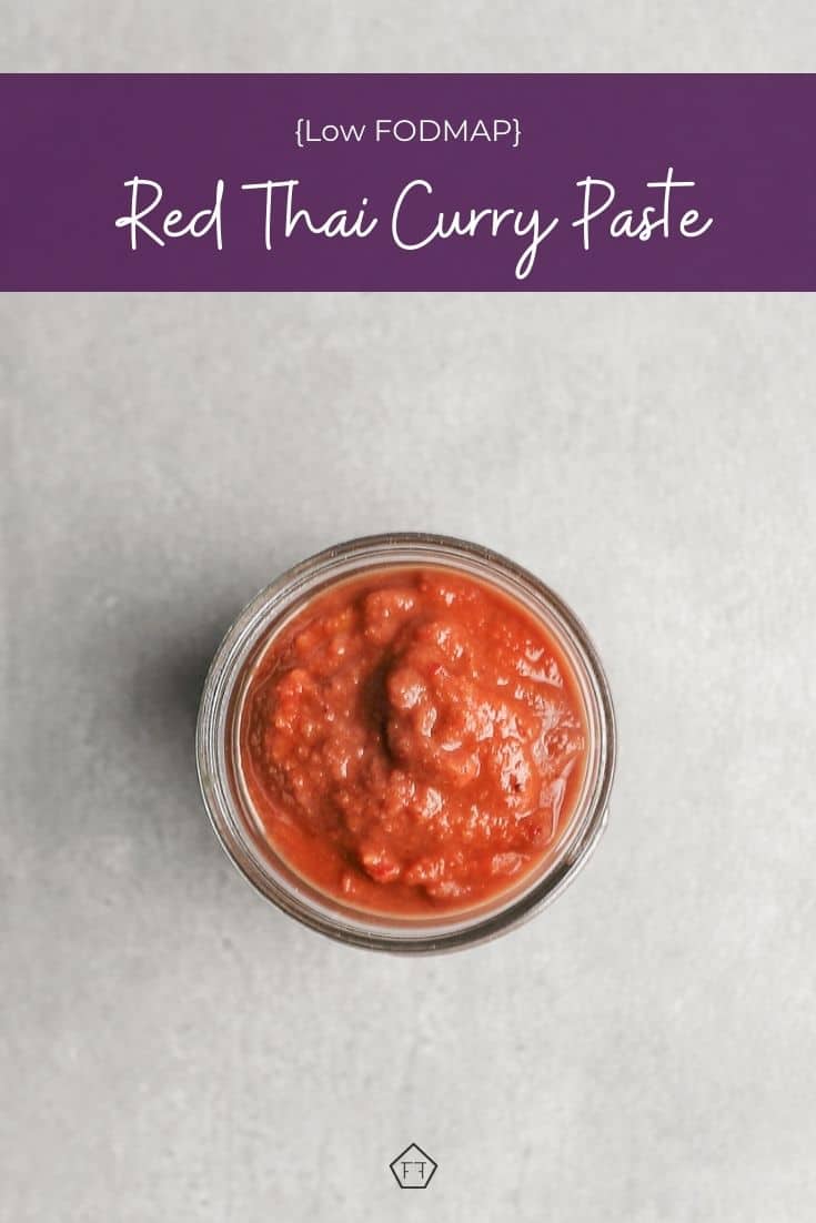 Low FODMAP Red Curry Paste - The FODMAP Formula