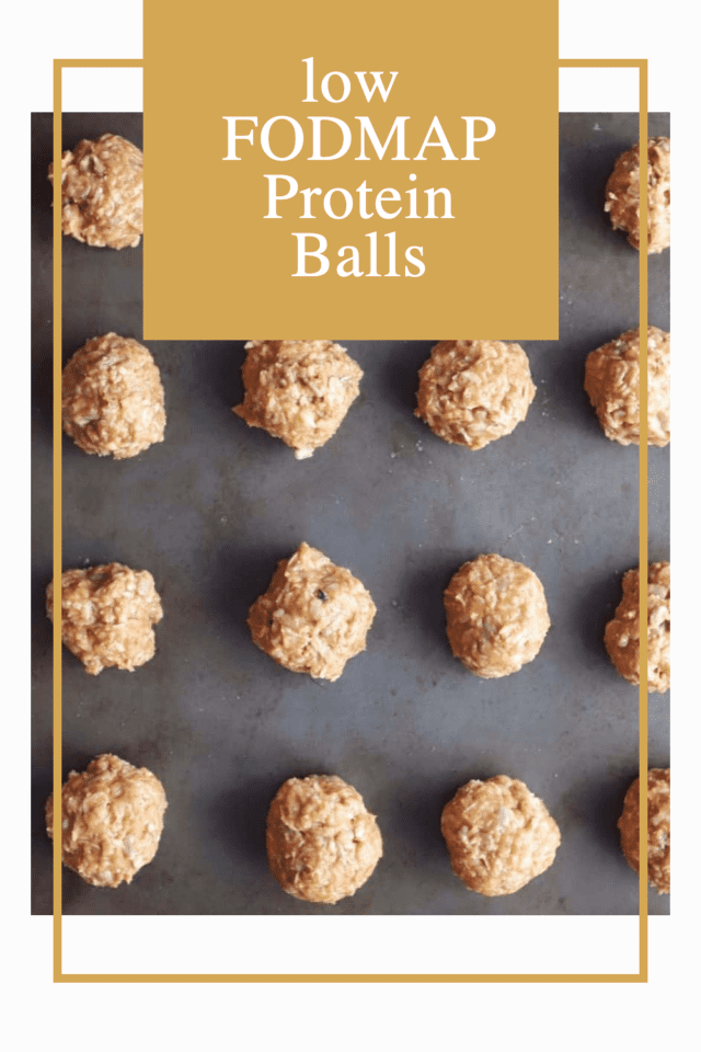 Low FODMAP Protein Balls - The FODMAP Formula